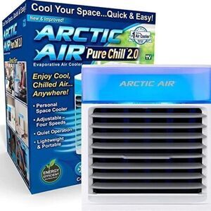 NIB Arctic Air Pure Chill 2.0 Evaporative Personal Air-Cooler 120‎ Volts